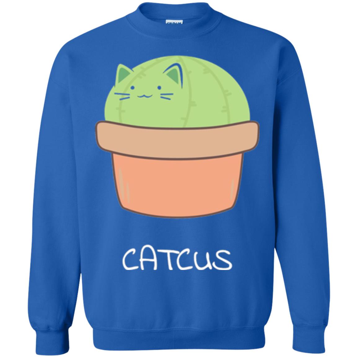 Cat Lovers T-shirt Catcus Royal