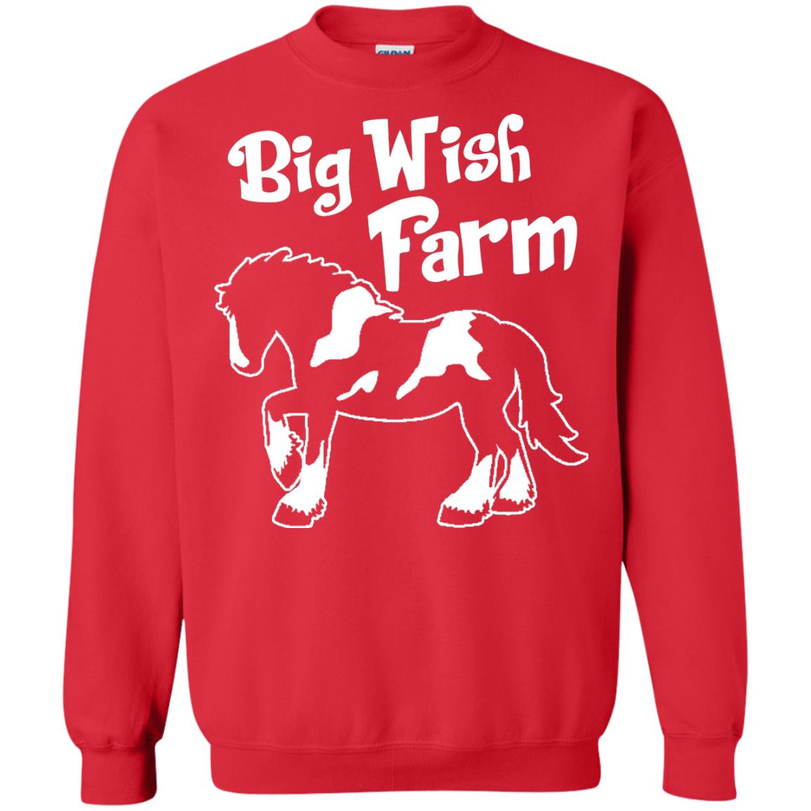 Big Wish Farm Horse Shirt Red