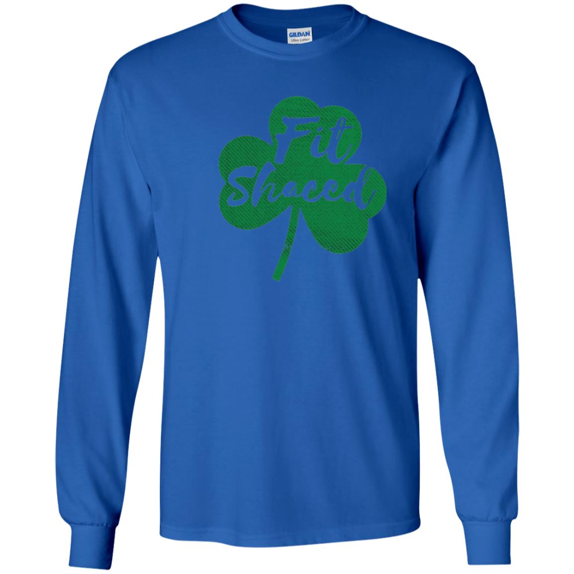 St Patricks Day T-shirt Drinking Fit Shaced Royal