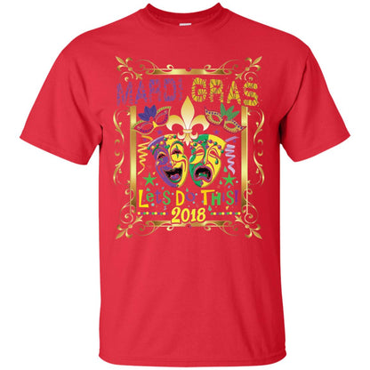 Fleur Symbol New Orleans Parade Mardi Gras T-shirt Red