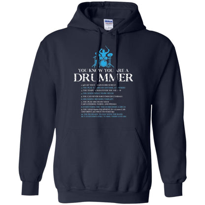 Drummer T-shirt You_re A Drummer Navy