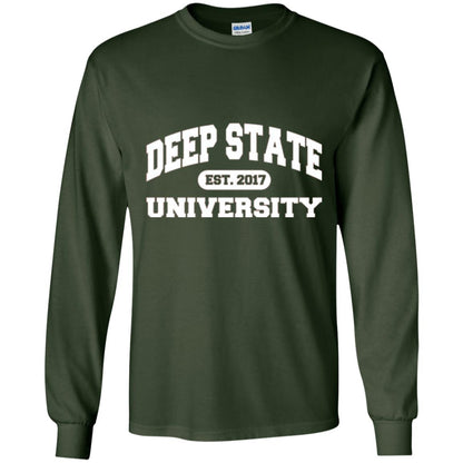 Deep State University T-shirt Forest Green