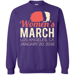 Women's March Los Angeles January 20 2018 Women's Right T-shirt