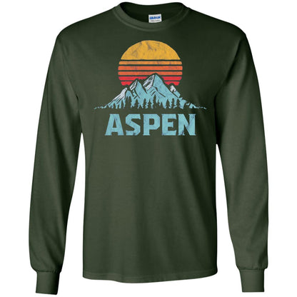 Aspen Mountain T-shirt Forest Green