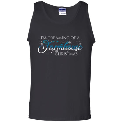 I'm Dreaming Of A Farmhouse Christmas X-mas Gift Shirt Black