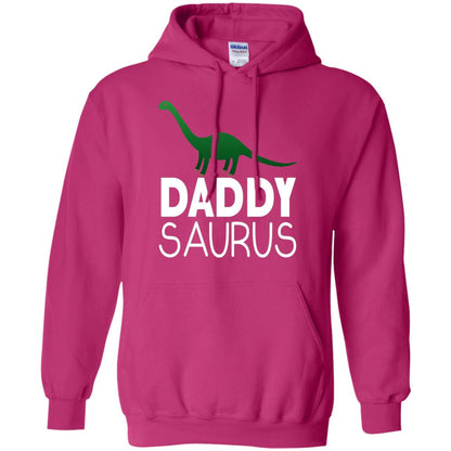Daddy Saurus Dinosaur Matching Daddy T-shirt Heliconia