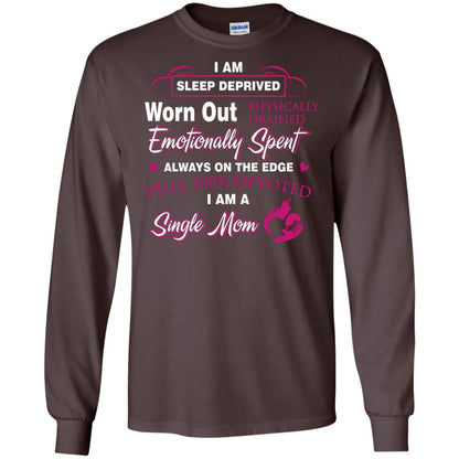 Always On The Edge Still 100_ Devoted I Am A Single Mom Dark Chocolate