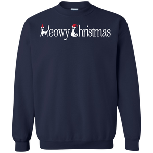 Christmas T-shirt Meowy Christmas
