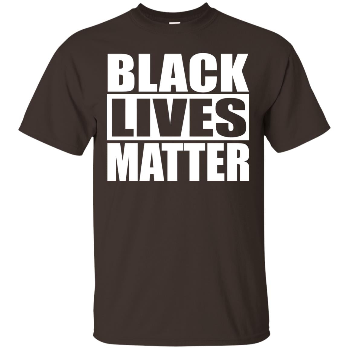 Black Live Matter Shirt Dark Chocolate