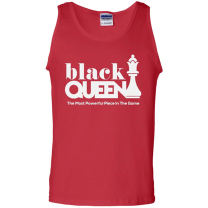 Black Queen The Most Powerful Piece In The Game Proud Black Woman T-shirt Red