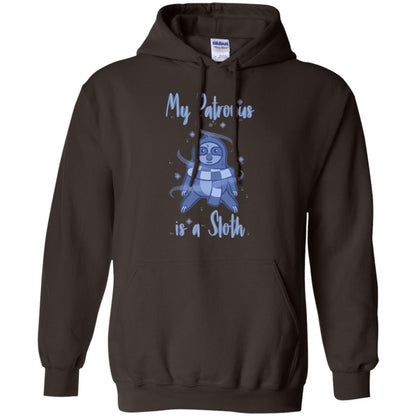 Film T-shirt My Patronus Is A Sloth T-shirt Dark Chocolate