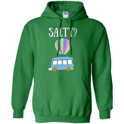 Salty Humorous Parody T-shirt Irish Green