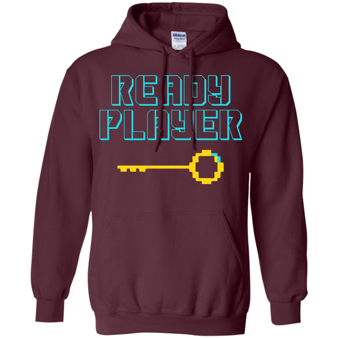 Ready Player Gamer T-shirt Maroon