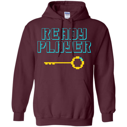 Ready Player Gamer T-shirt Maroon