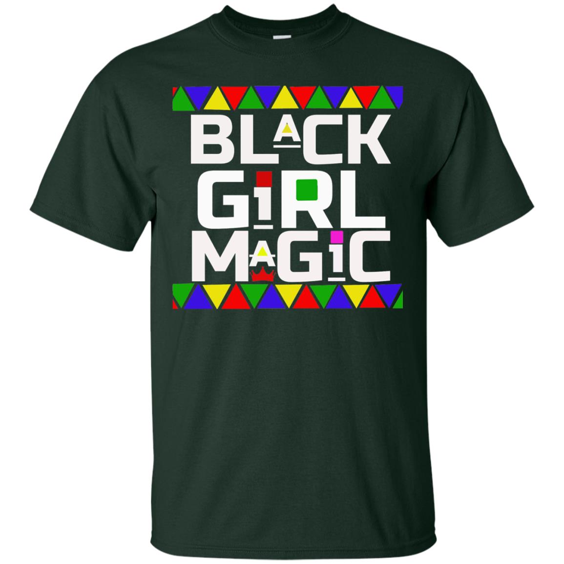 Black Girl Magic Black History African Pride T-shirt Forest