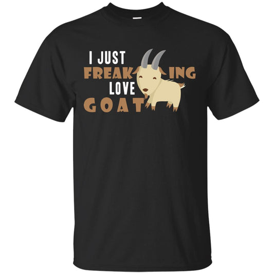 I Just Freaking Love Goat Shirt Black