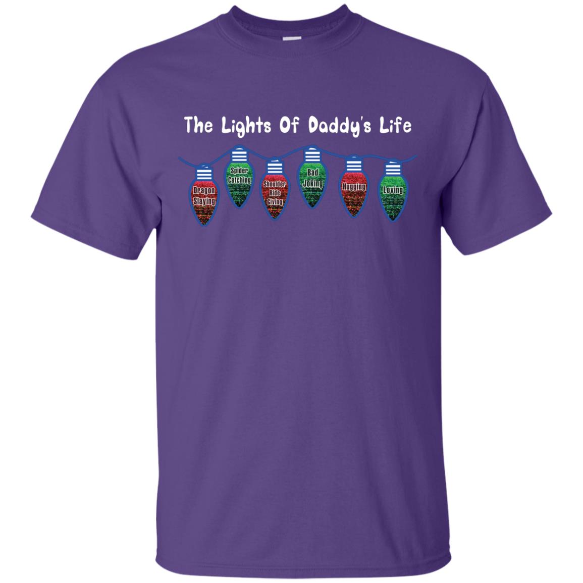 The Lights Of Daddy Life Dragon Spider Catching Shoulder Ride Giving Bad Joking Hugging Loving Purple