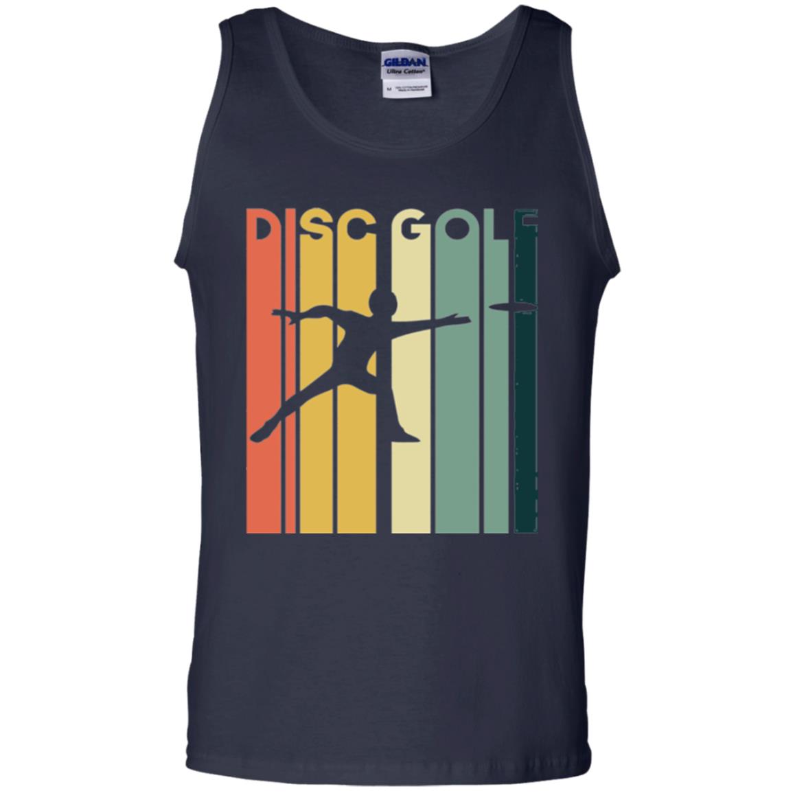 Disc Golf Retro Vintage T-shirt Navy