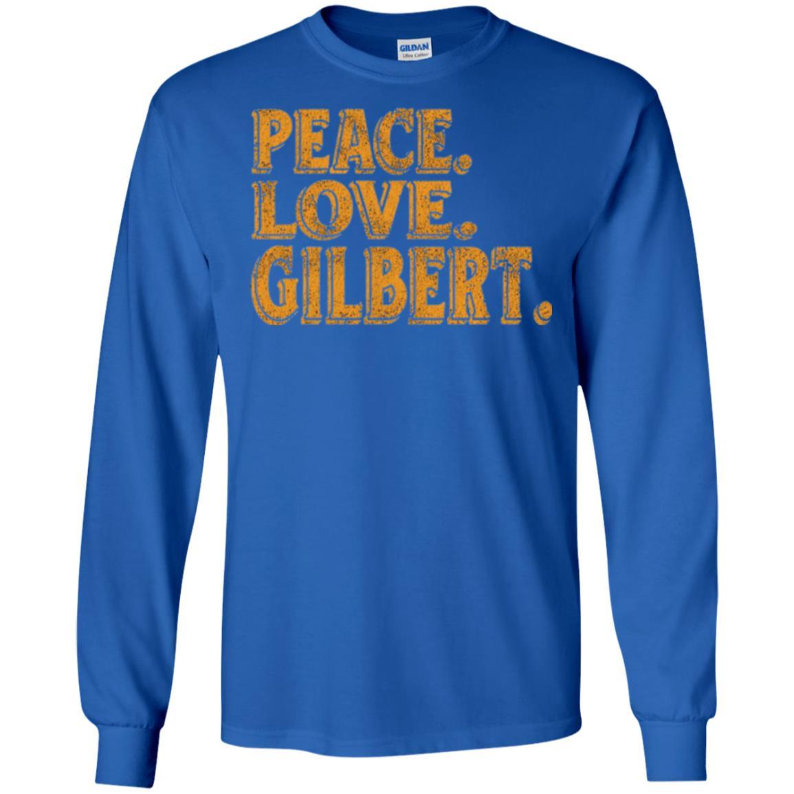 Peaceful T-shirt Peace Love Gilbert