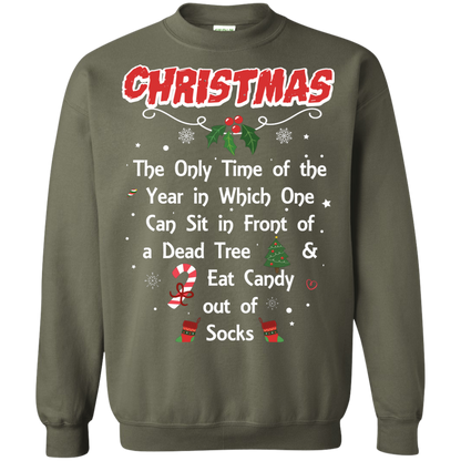 Christmas T-Shirt Military Green