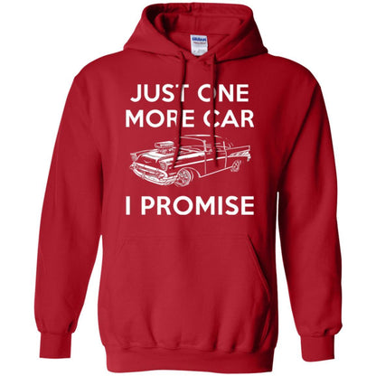 Car Lover T-shirt Just One More Car Red