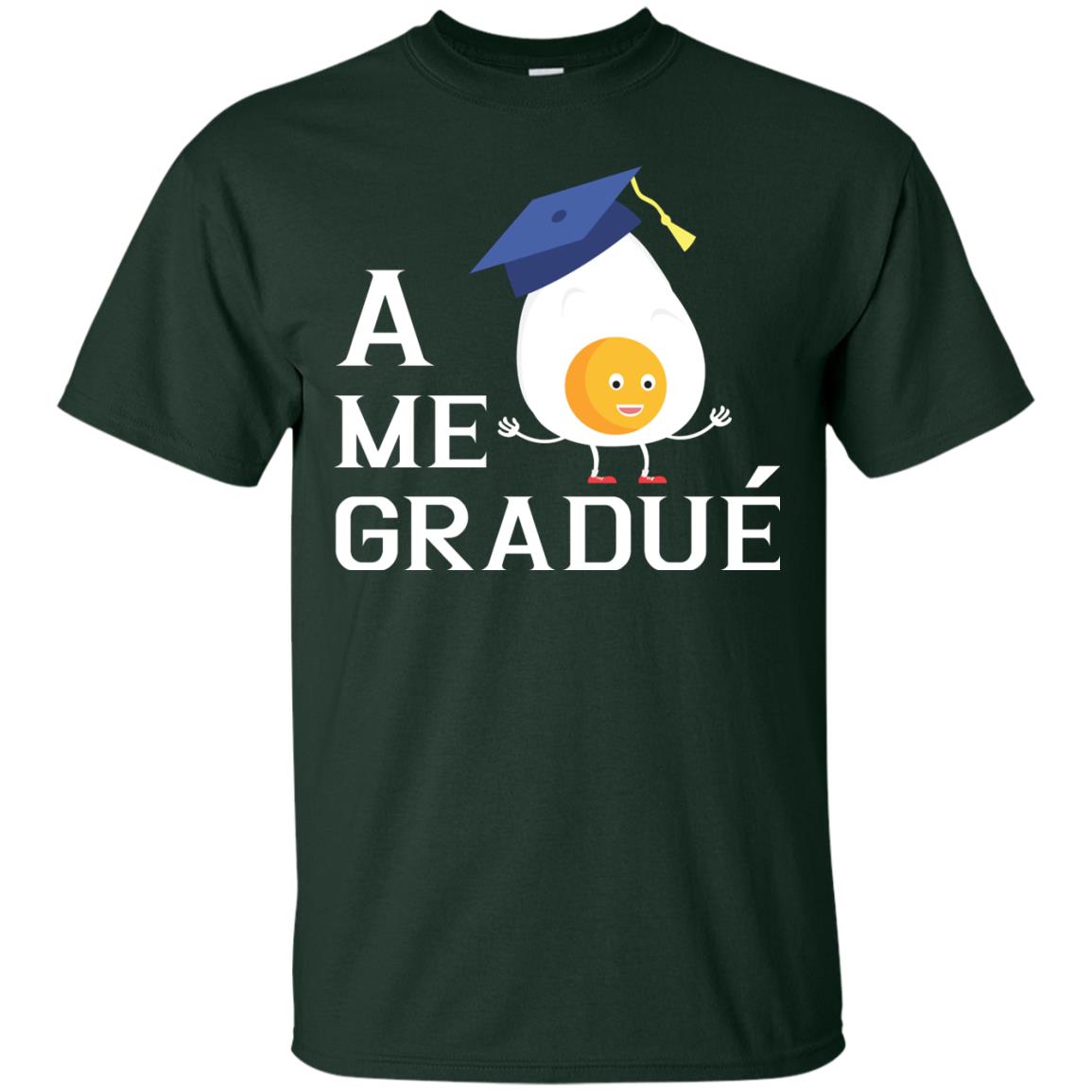 Me Gradue A Egg Funny Graduation Shirt Forest