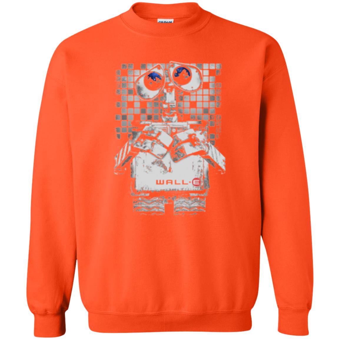 Film T-shirt Wall-e Tile Portrait Graphic Orange