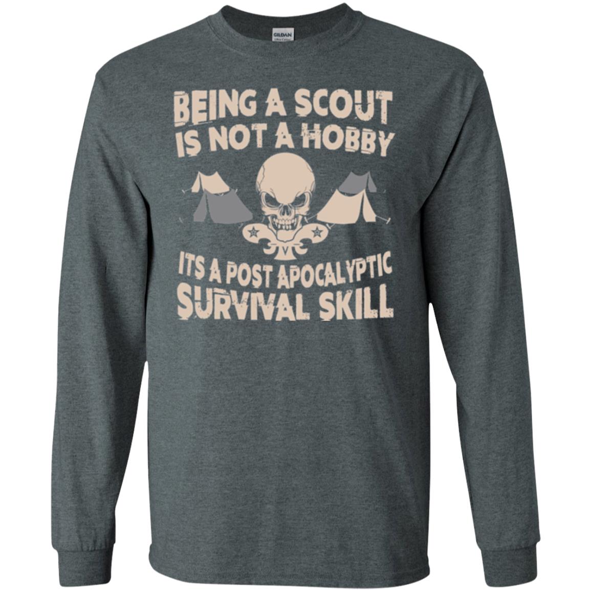 Being A Scout Is Not A Hobby T-shirt Dark Heather