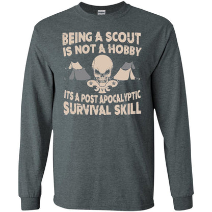 Being A Scout Is Not A Hobby T-shirt Dark Heather