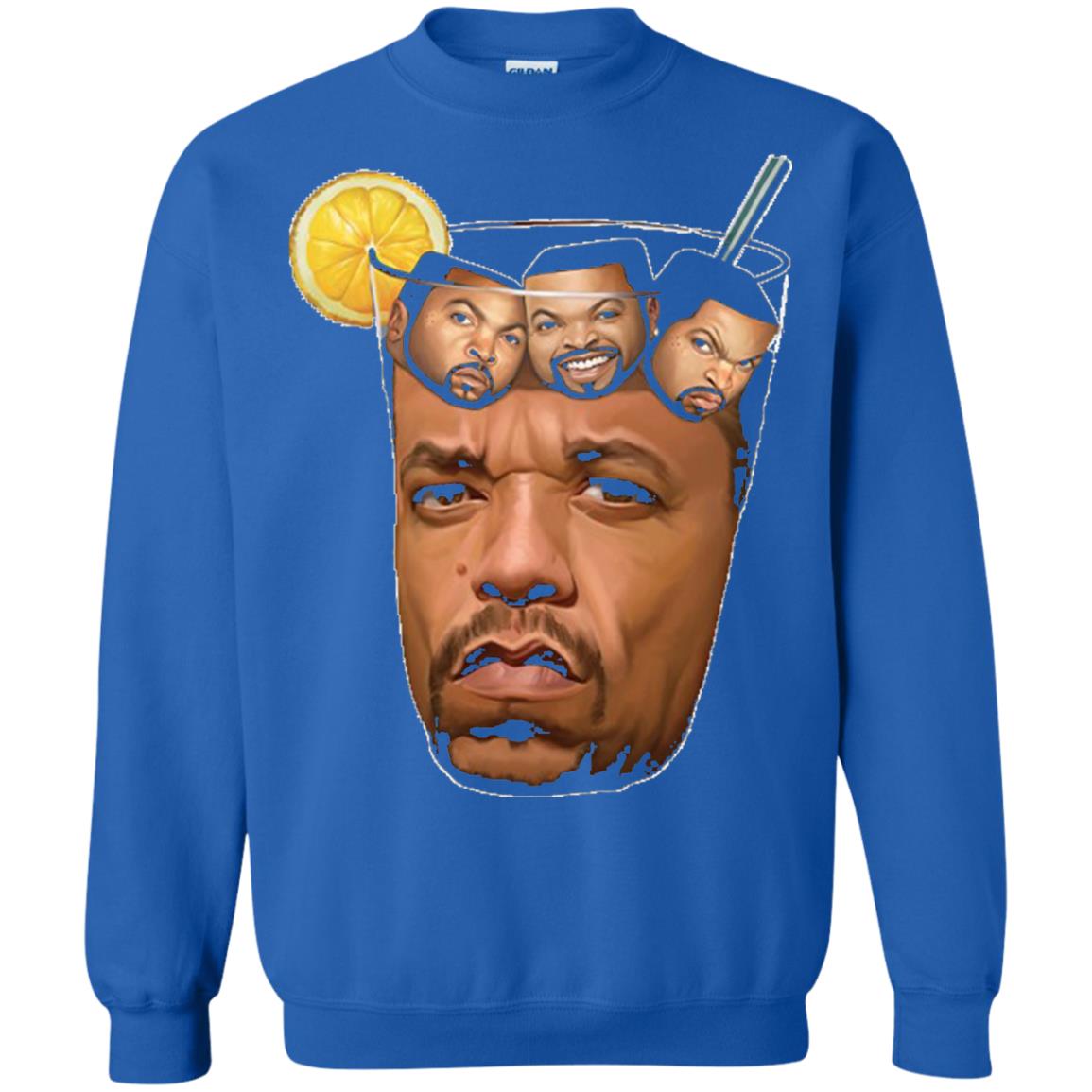 Ice T With Ice Cubes Funny T-shirt Royal