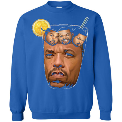 Ice T With Ice Cubes Funny T-shirt Royal