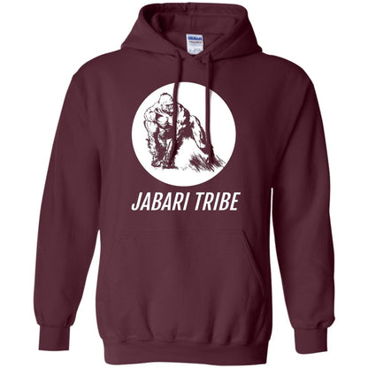 Jabari Tribe White Gorilla T-shirt Maroon