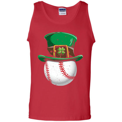 Leprechaun St. Patrick_s Day Baseball Ball T-shirt Red