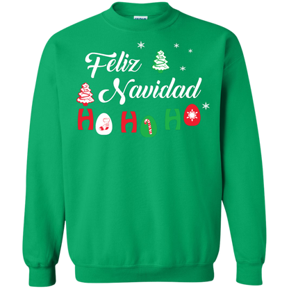 Chirstmas T-Shirt Feliz Navidad Ho Ho Ho Irish Green