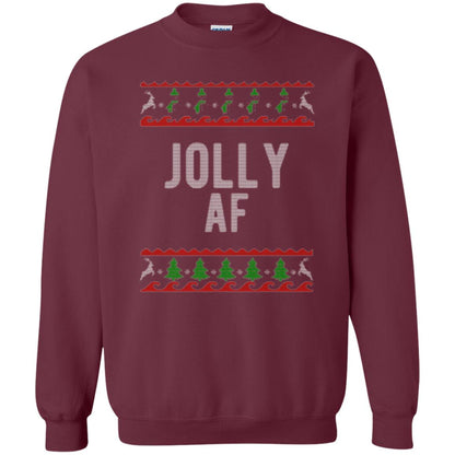 Cool Jolly Af T-shirt Maroon