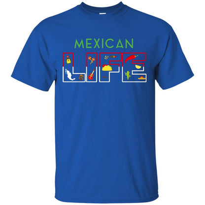 Mexican Life Cinco De Mayo T-shirt Royal