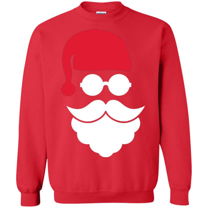 Christmas Shirt Santa Claus Face Red