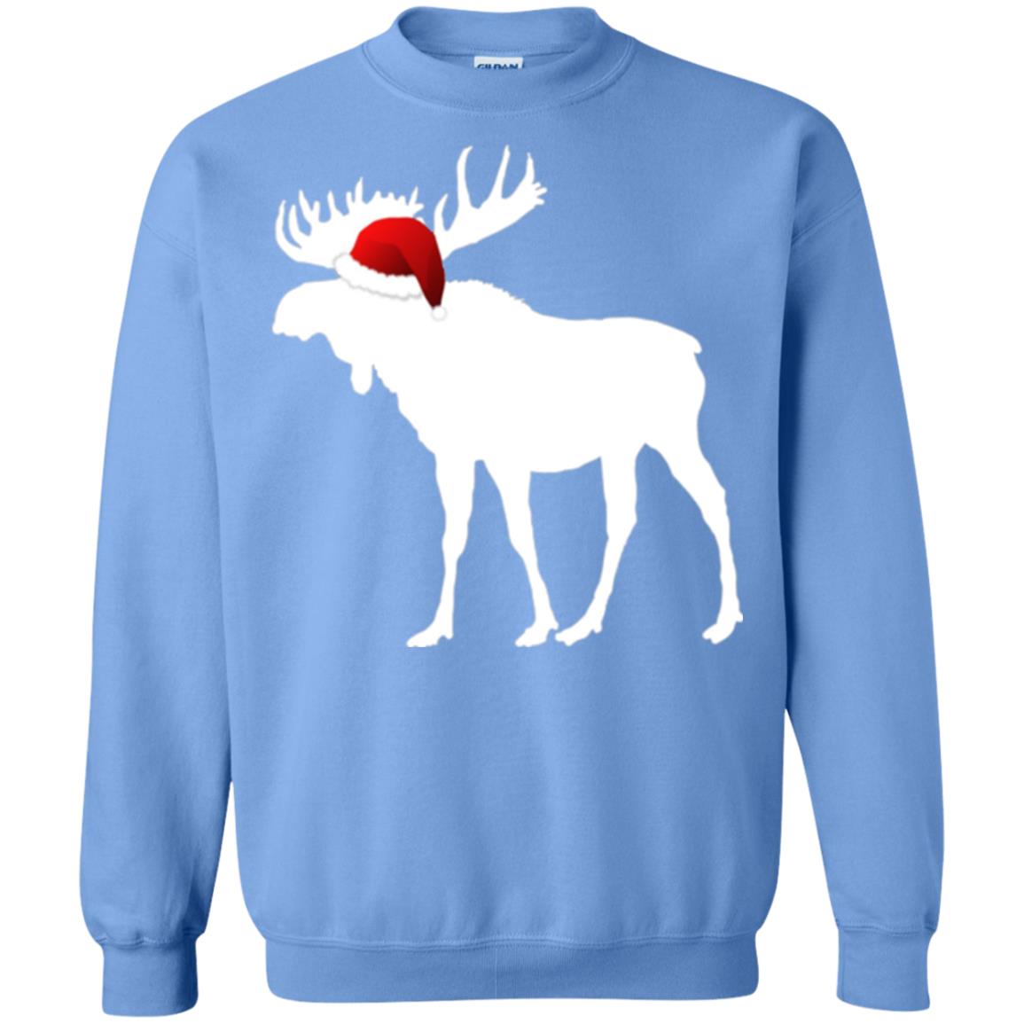 Christmas T-shirt Reindeer Carolina Blue