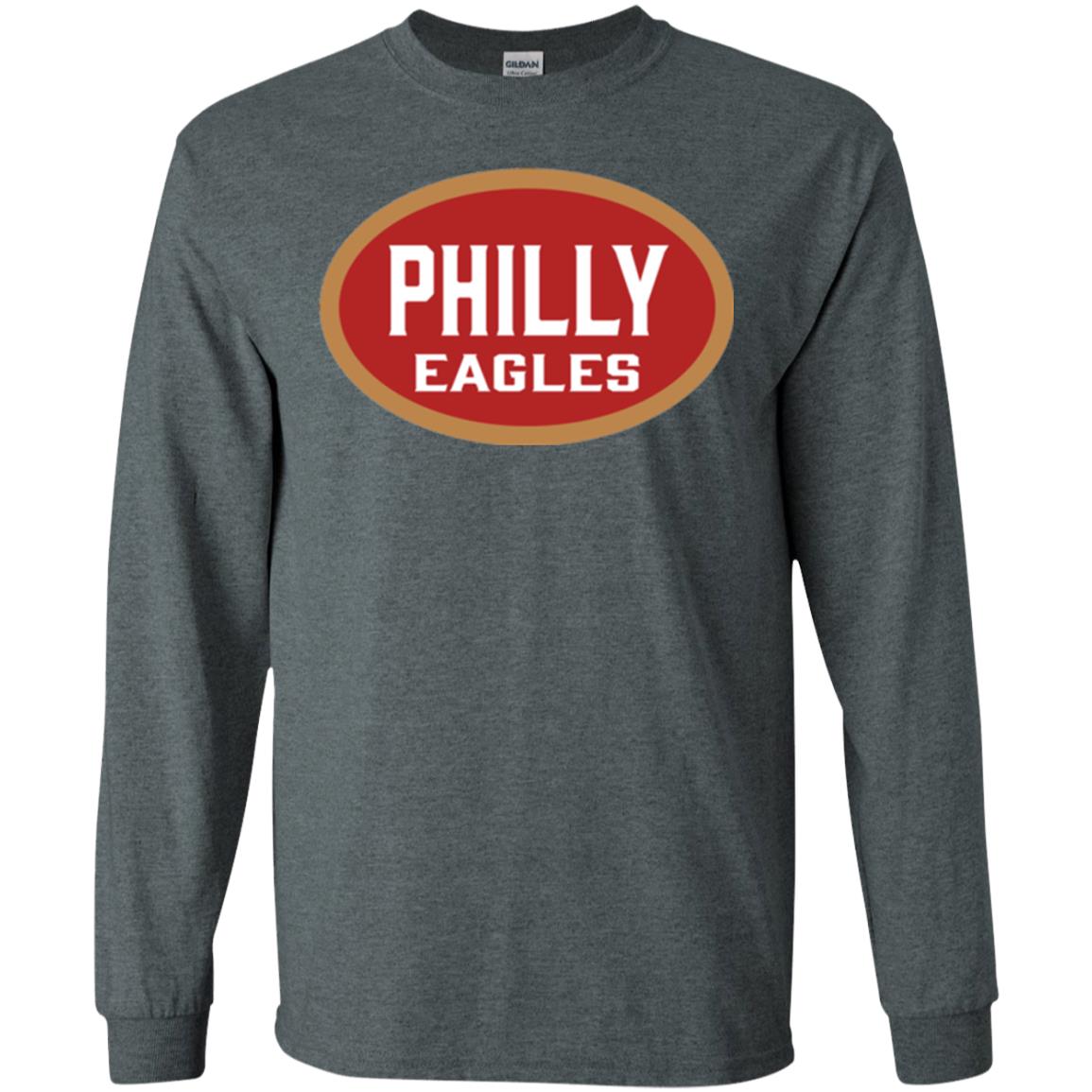 Football T-shirt Philly Eagles Dark Heather