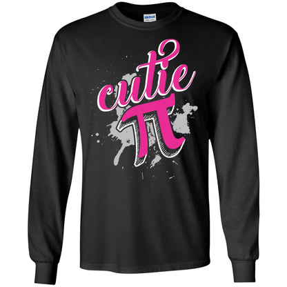 Cutie Pi Funny Math 3.14 Happy Pi Day T-shirt Black