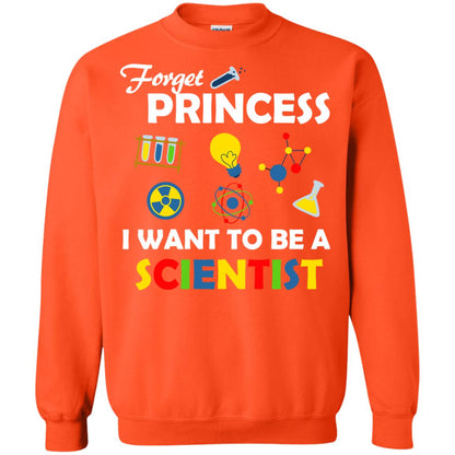 Forget Princess I Want To Be A Scientist Orange