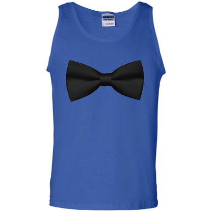 Big Black Bow Tie Tee Shirt Royal