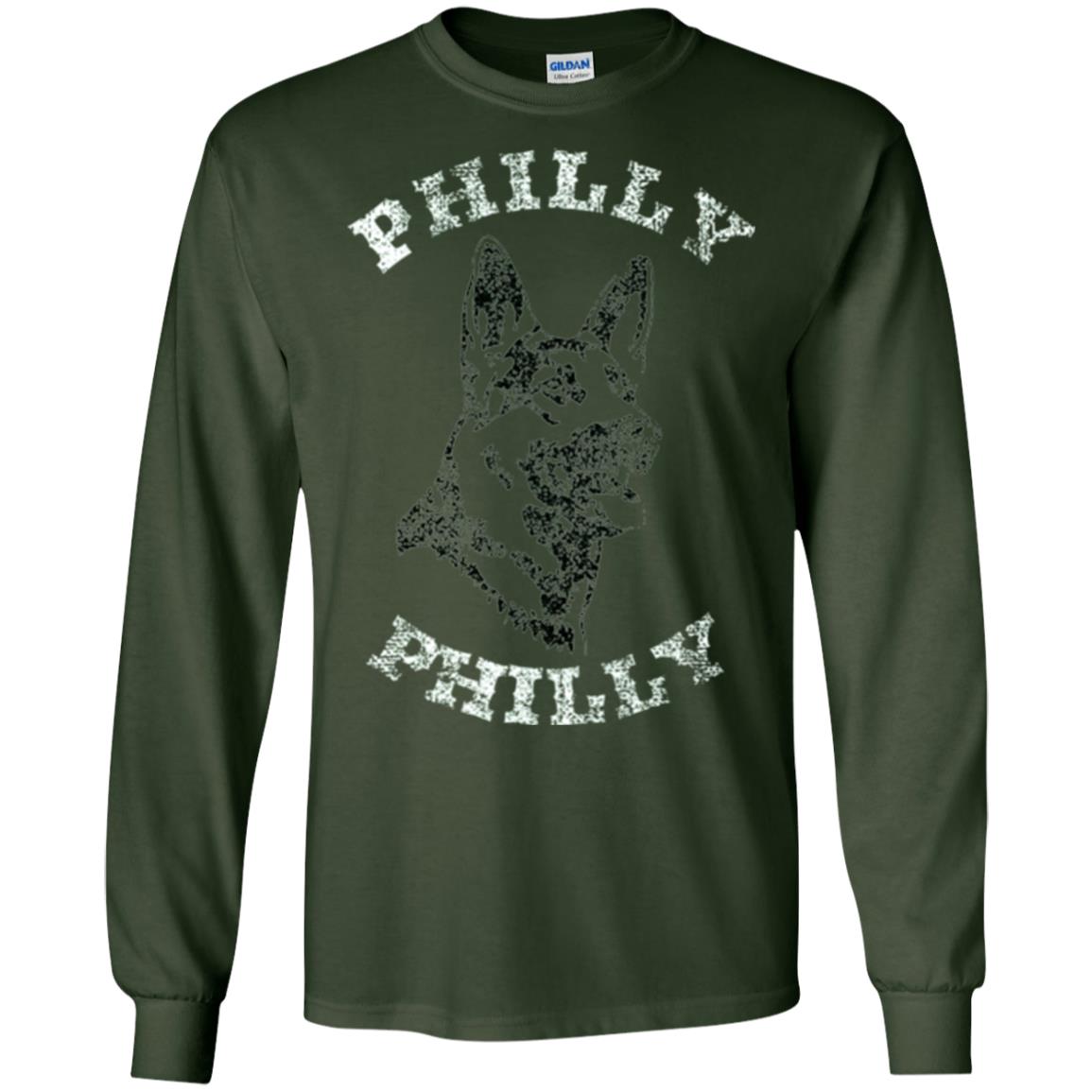 Dog Lover T-shirt Philly Philly Football Underdog Fan Forest Green
