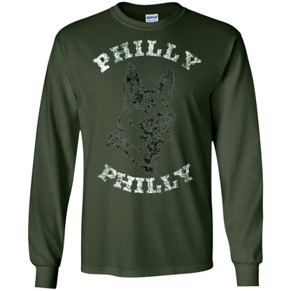 Dog Lover T-shirt Philly Philly Football Underdog Fan Forest Green