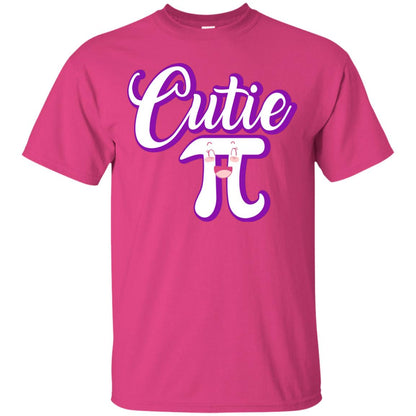 Cutie Pi Math Teacher T-shirt Heliconia