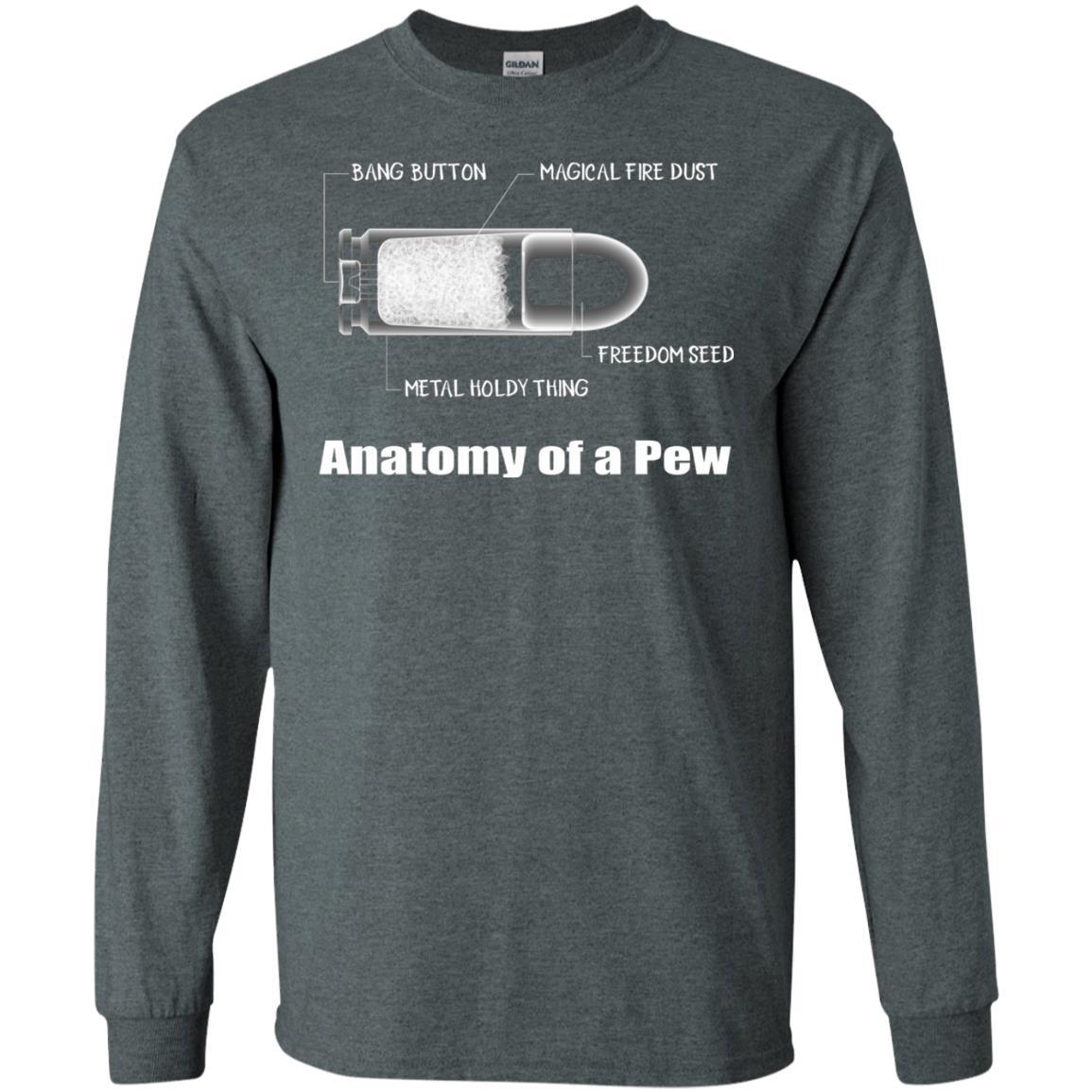 Bullet T-shirt The Anatomy Of A Pew Dark Heather
