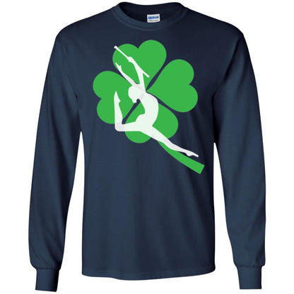 Baton Twirling Lover Saint Patrick's Day Navy