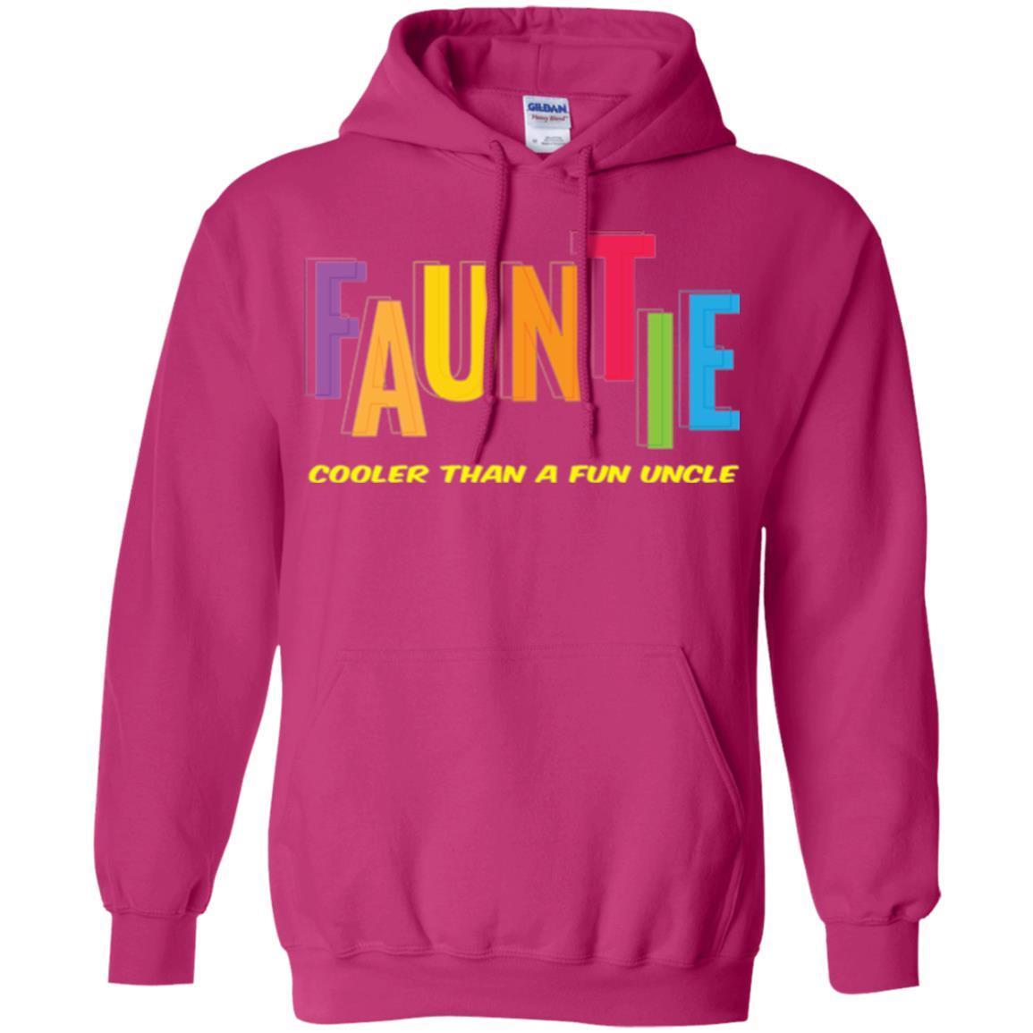 Aunt T-shirt Fauntie Cooler Than A Fun Uncle Heliconia