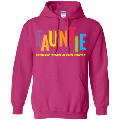 Aunt T-shirt Fauntie Cooler Than A Fun Uncle Heliconia