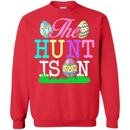 Easter Shirt The Hunt Is On Red